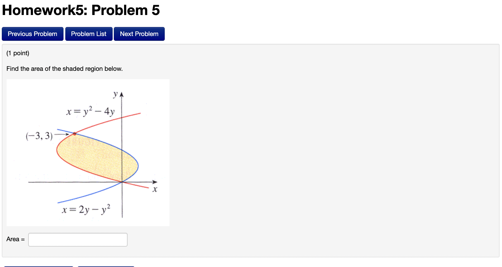 be in the shape of the parabolas y = 8x2 and y