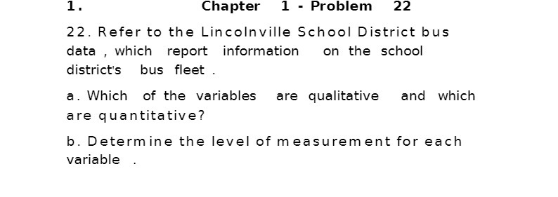 School District bus data , which report information on the school district's