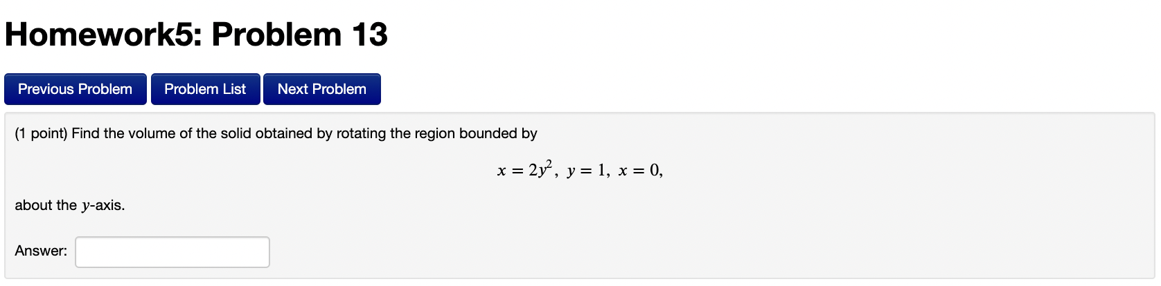 point) Sketch the region enclosed by the given curves. Decide whether to