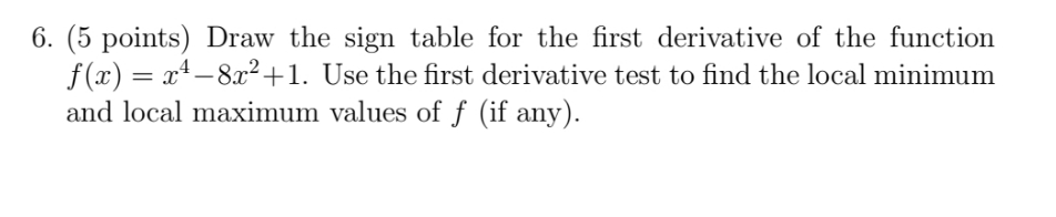 please provide correct and clear answer 6. (5 points) Draw the