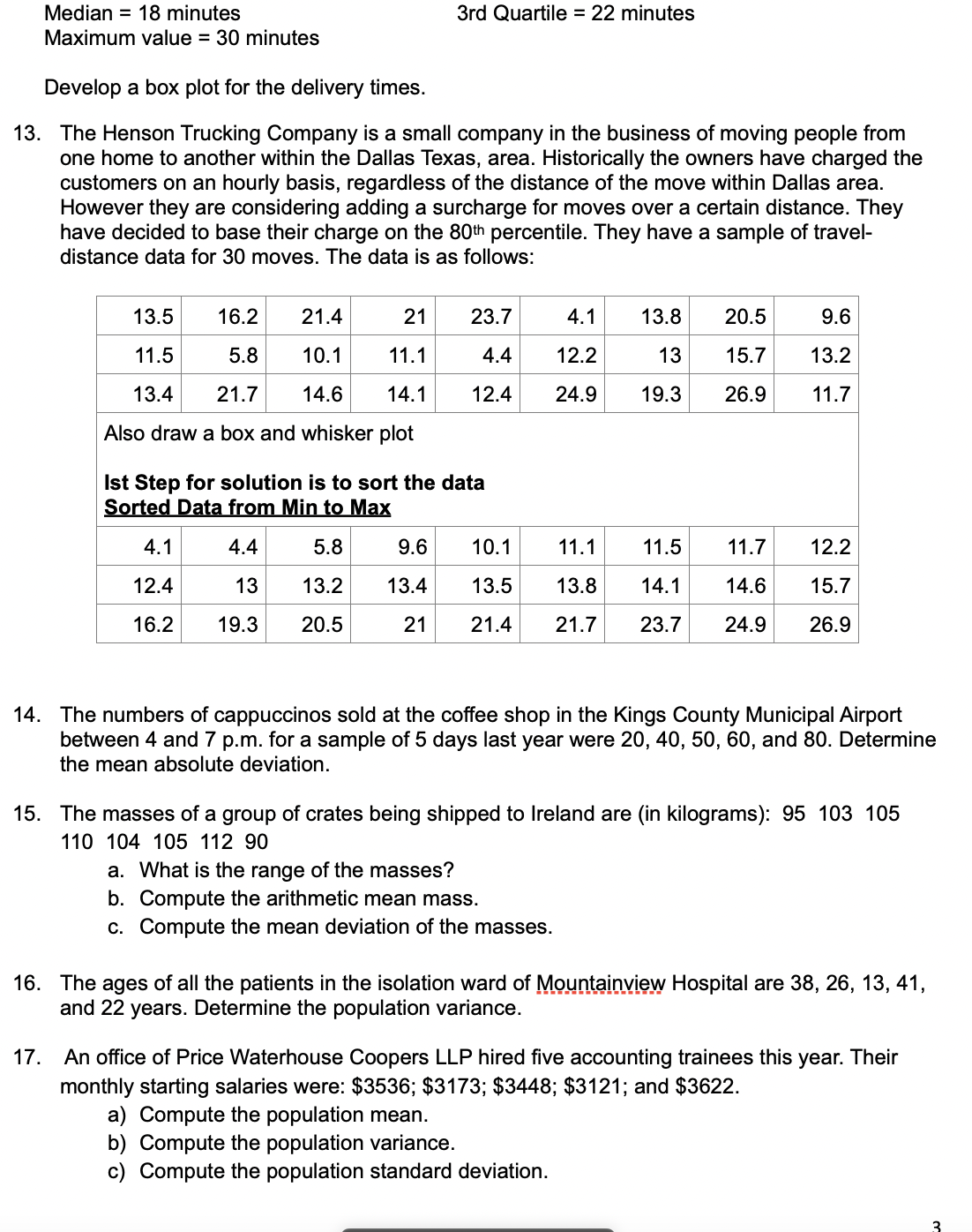 5 5 15 15 5 5 50 3. According to Statistics Canada,