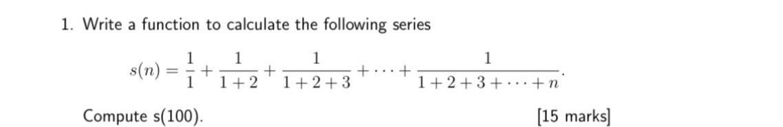= + ... + 1 + 2 1+2+3 1+2+3+ . .. +n