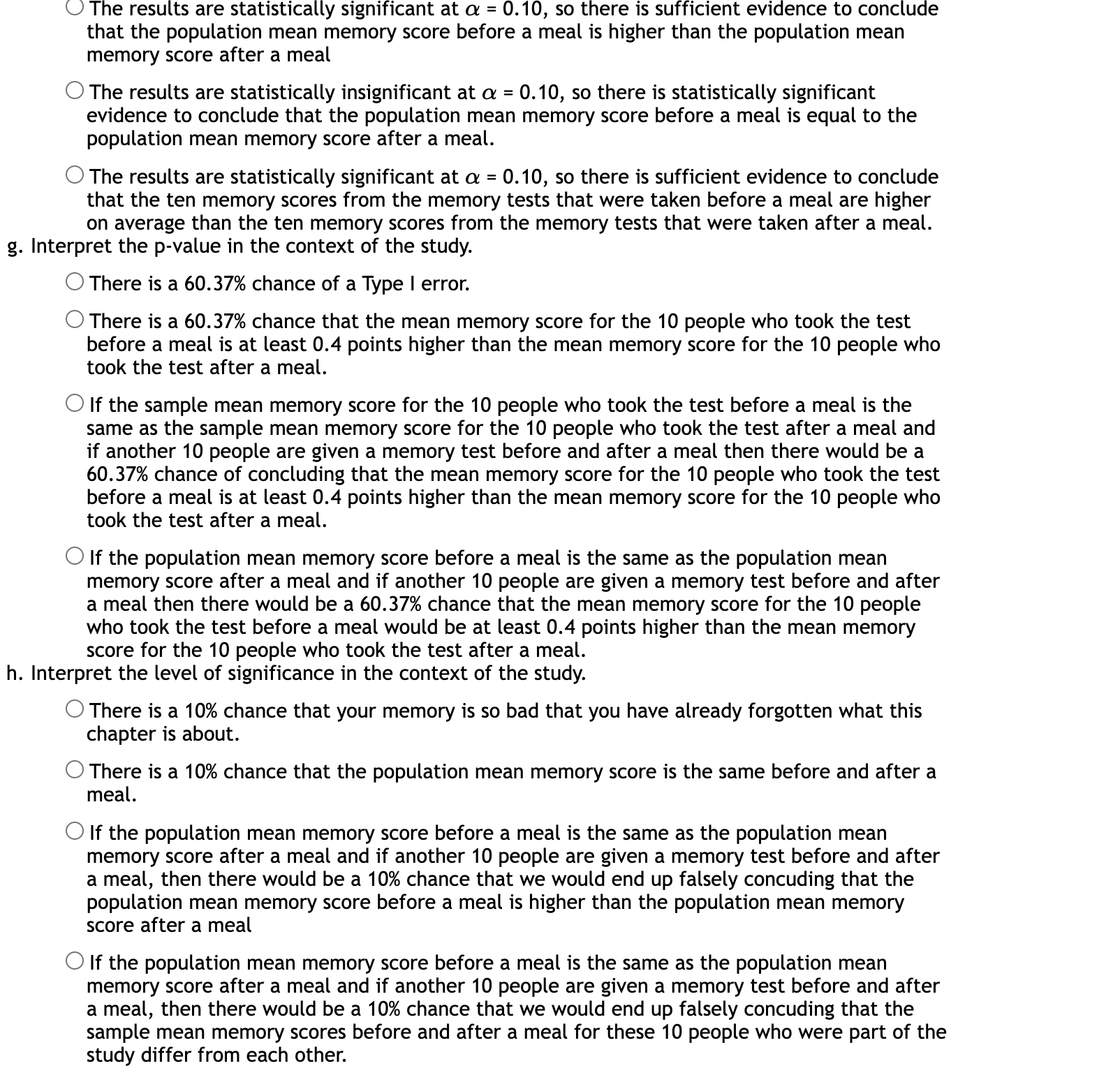 Of the 395 randomly selected students who receive financial aid, 75 of