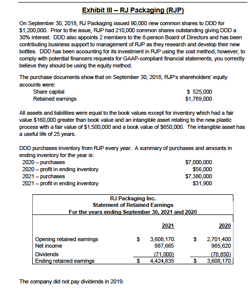 foreign subsidiary). You will not be using all the information for Part