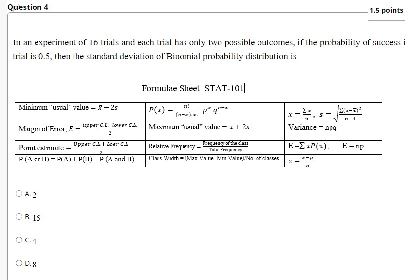 value = x - 2s P(x) = - n! p* qn-x (n-x