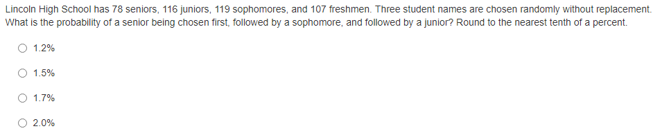 events are dependent because P(Jessica green) is different when Lila A has