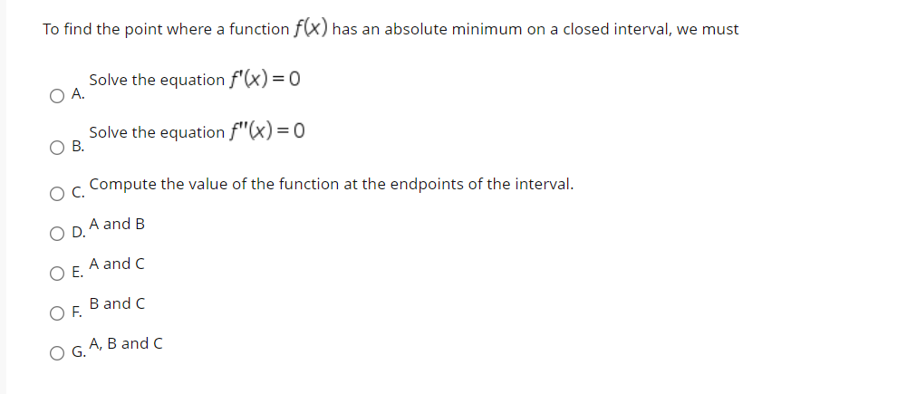  ............... To find the point where a function f(X ) has