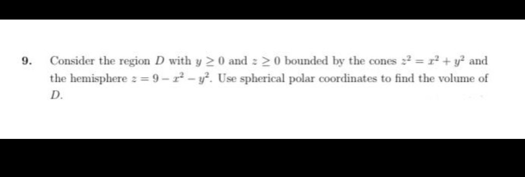D with y 2 0 and > > 0 bounded by the
