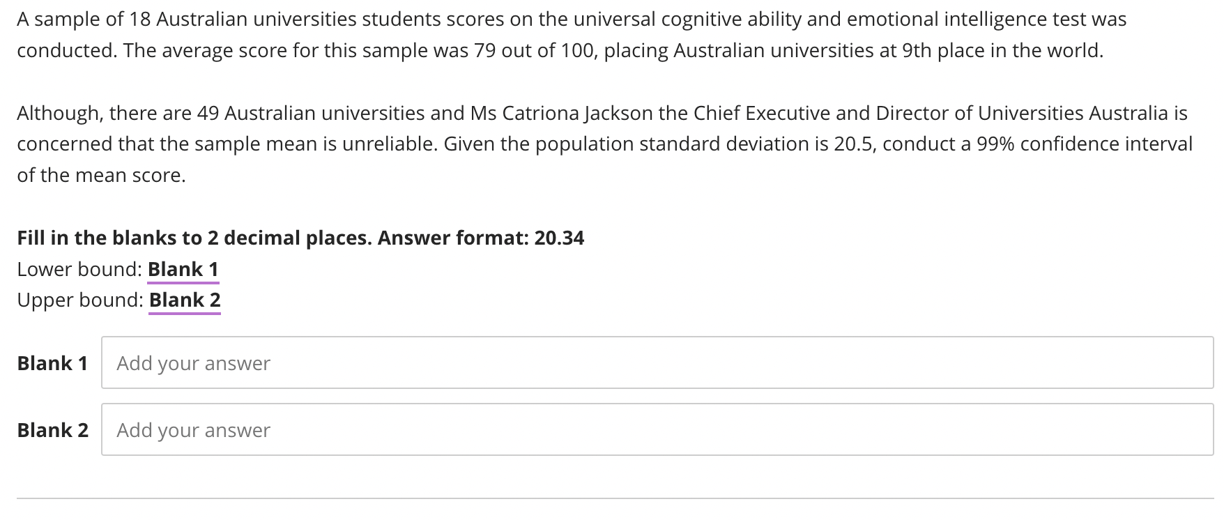 bias from convenience sampling B Johnny should trust the rating, the sampling