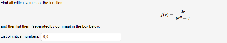 increasing anywhere, enter None .) Answer: (3,8) (B) For what values of