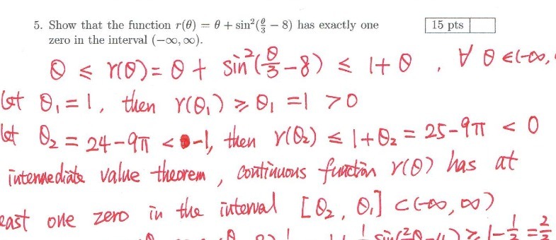  5. Show that the function r(0) = 0 + sin (2