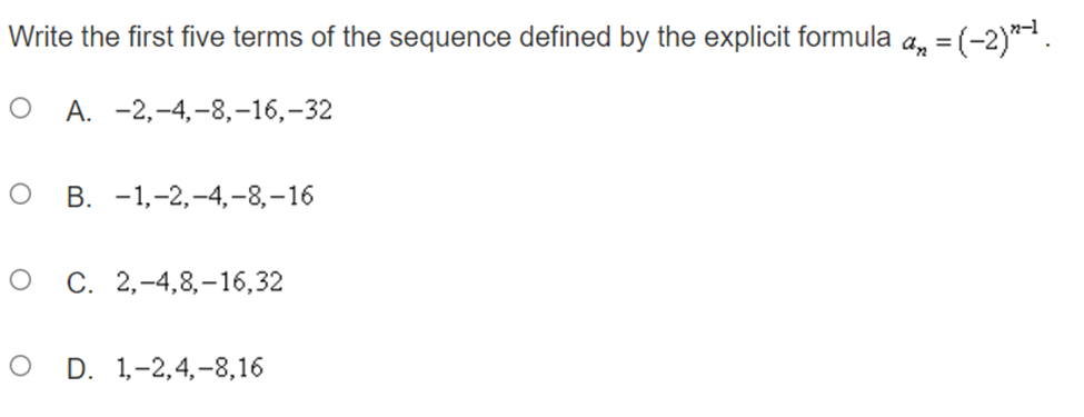 { a,} O A. S = + (36-1) WIN alu O B.