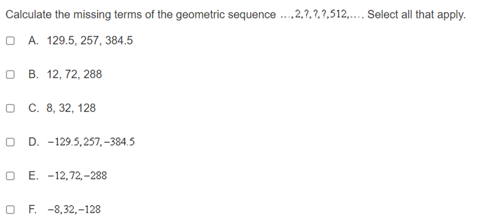 the geometric sequence whose terms represent the distance traveled by the bob