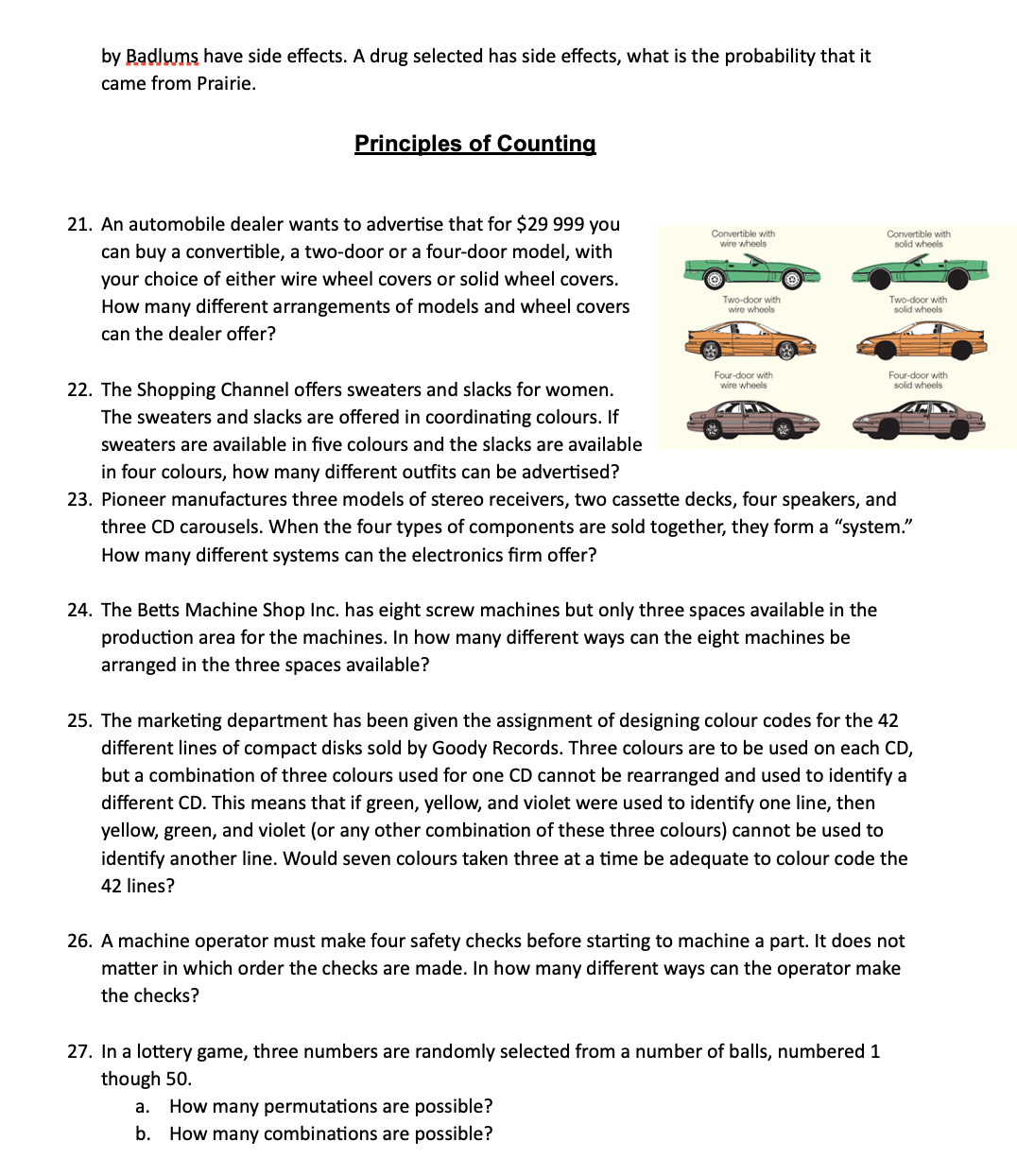 liked it. Is 65 a probability? d) The probability that the new