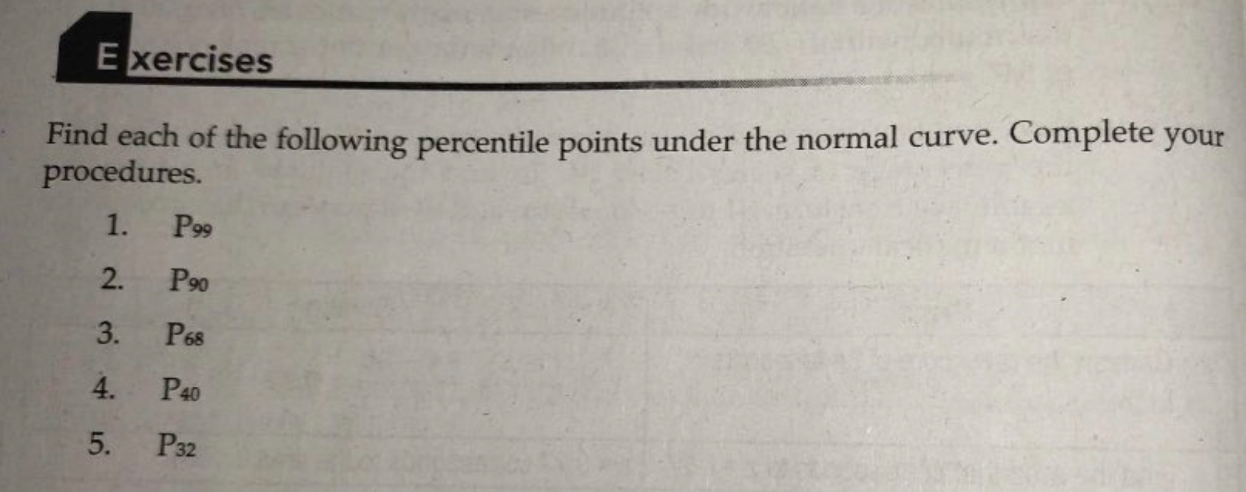  help please show complete solutiontypewritten for better understanding thank you Exercises