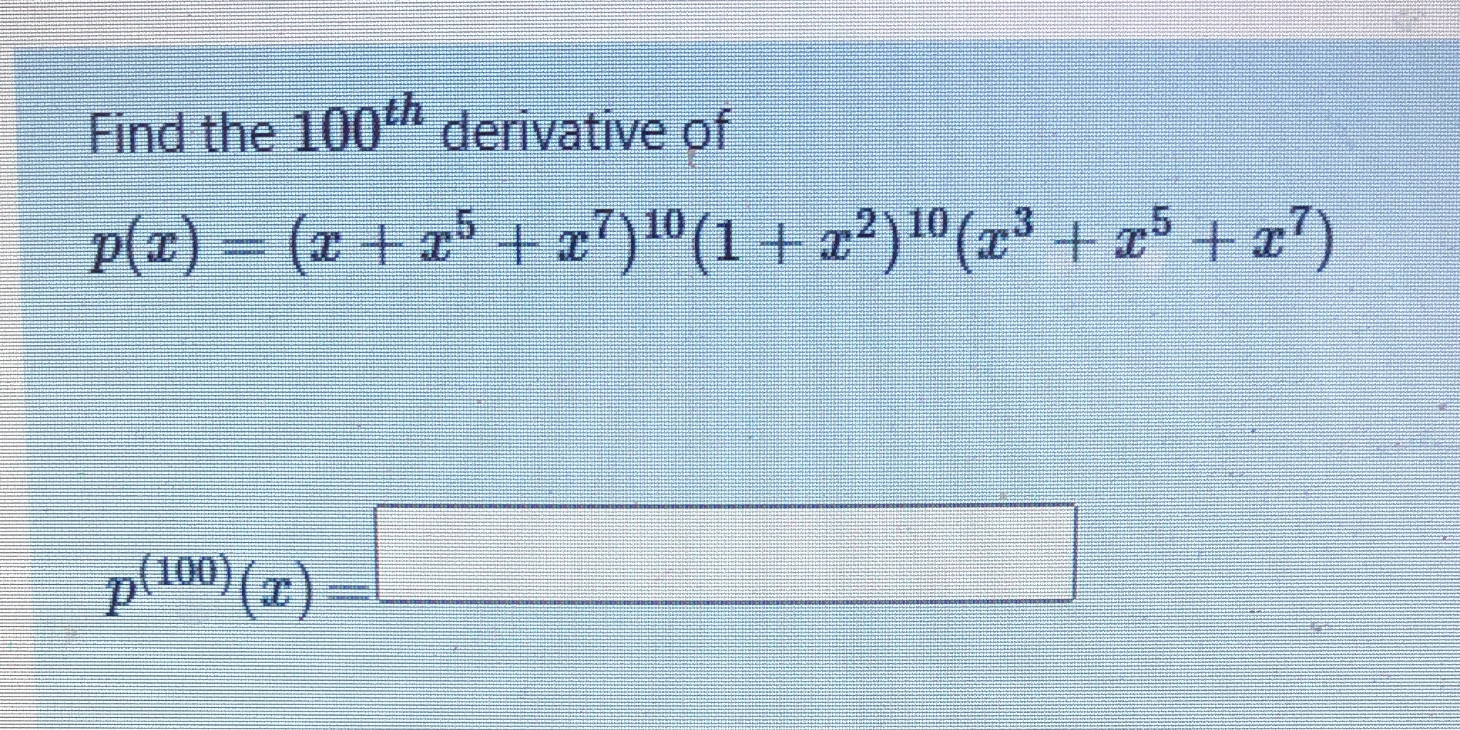 The answer alone is fine