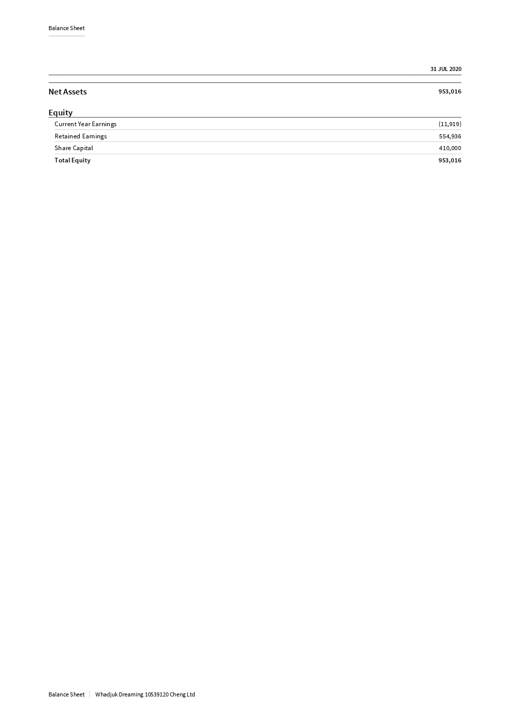 2020 to 31 July 2020 Date Description Date imported Reference Reconciled Source