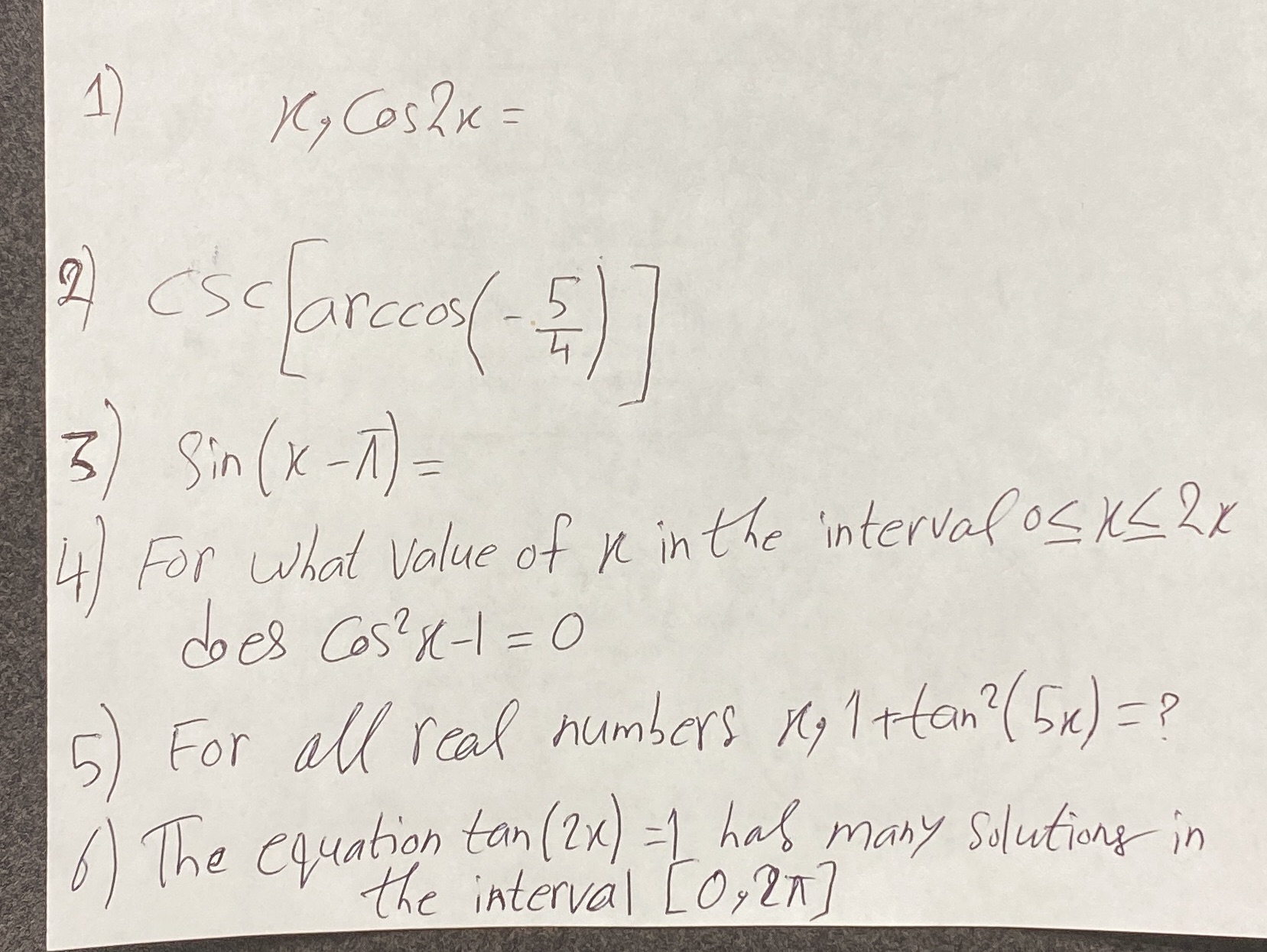 x - 1 ) = 4/ For what value of re in