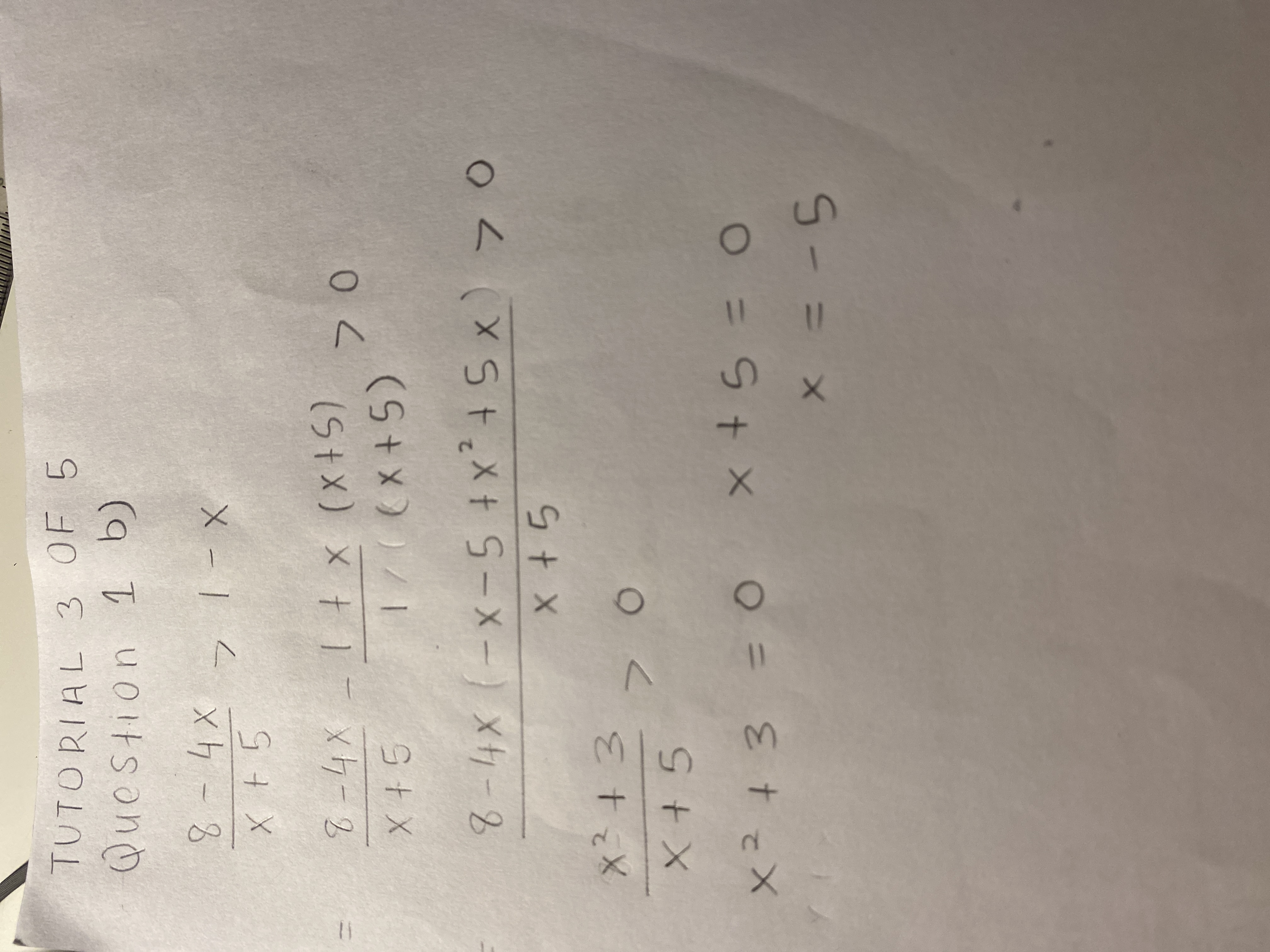  hi im stuck at x square minus 3 TUTORIAL 3 OF