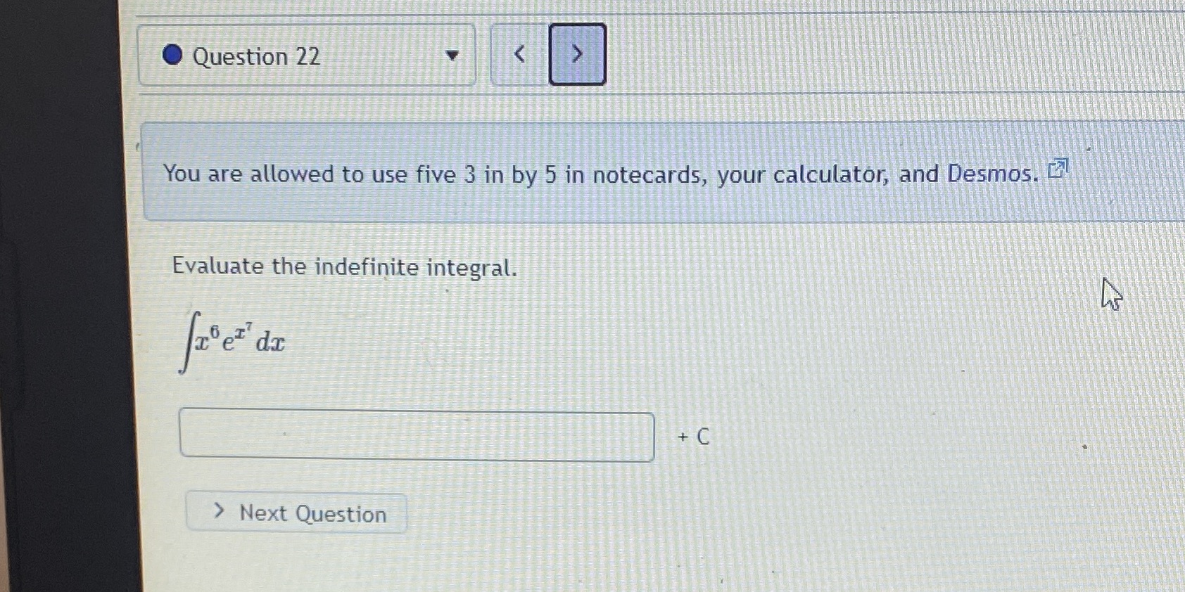 Question 22 A V You are allowed to use five 3