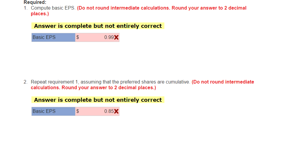 year and had an effective tax rate of 25%. Required: 1. Compute