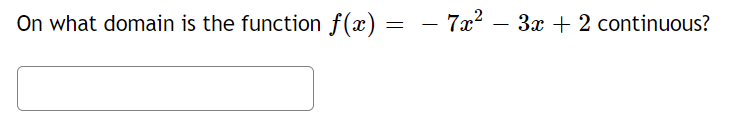 Please explain how to solve this problem On what domain is
