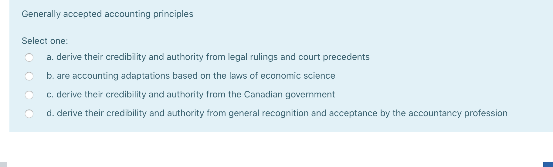 it as revenue. Which of the following principles did the bookkeeper violate?