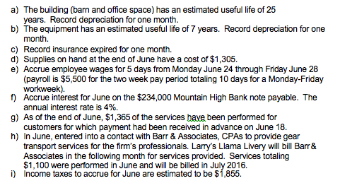 a) b) c) d) e) f) g) h) The building (barn and