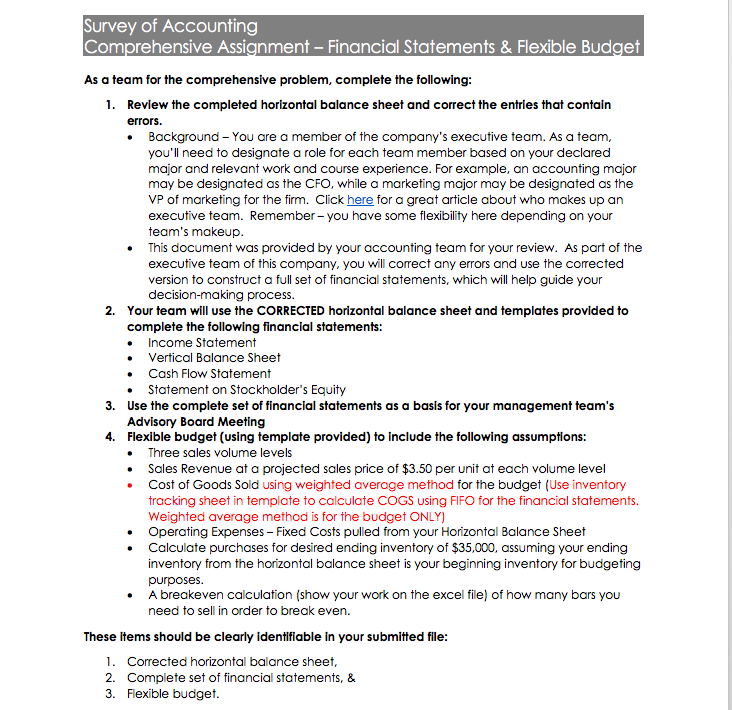 major and relevant work and course experience. For example, an accounting major