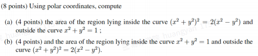 of the region lying inside the curve {1:2 + yili = 2&2