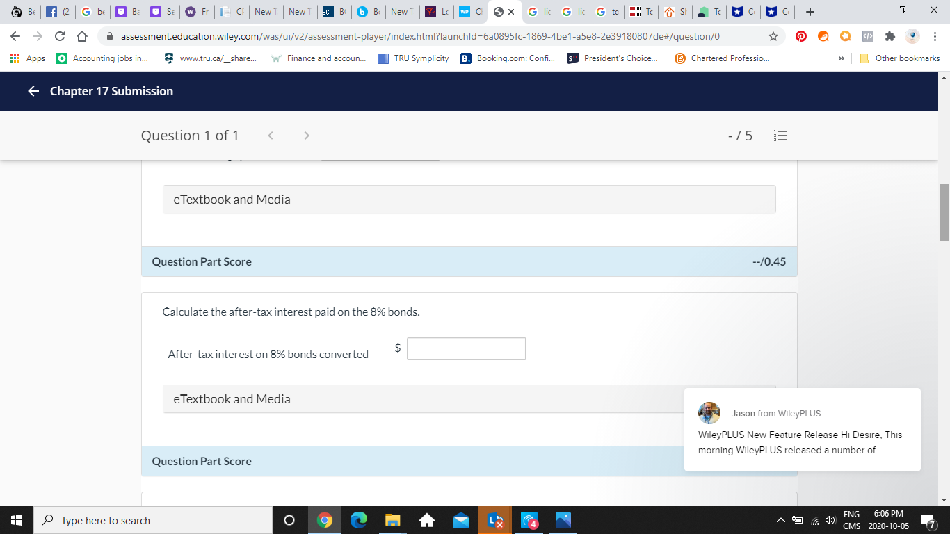 LC|WP CI 3 X >Other bookmarks >Other bookmarks - Chapter 17 Submission
