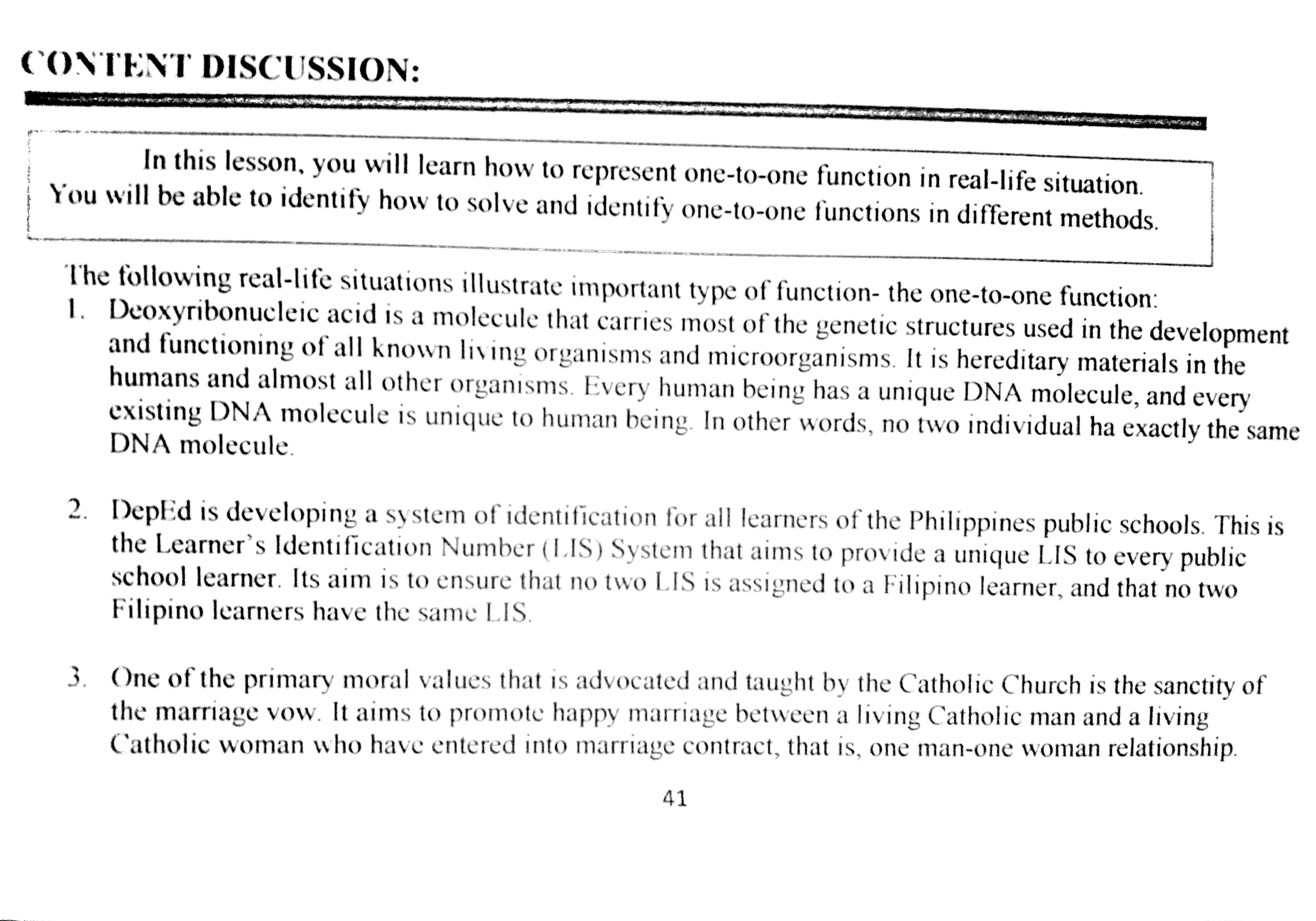  read the comments section and answer this ; CONTENT DISCUSSION: In