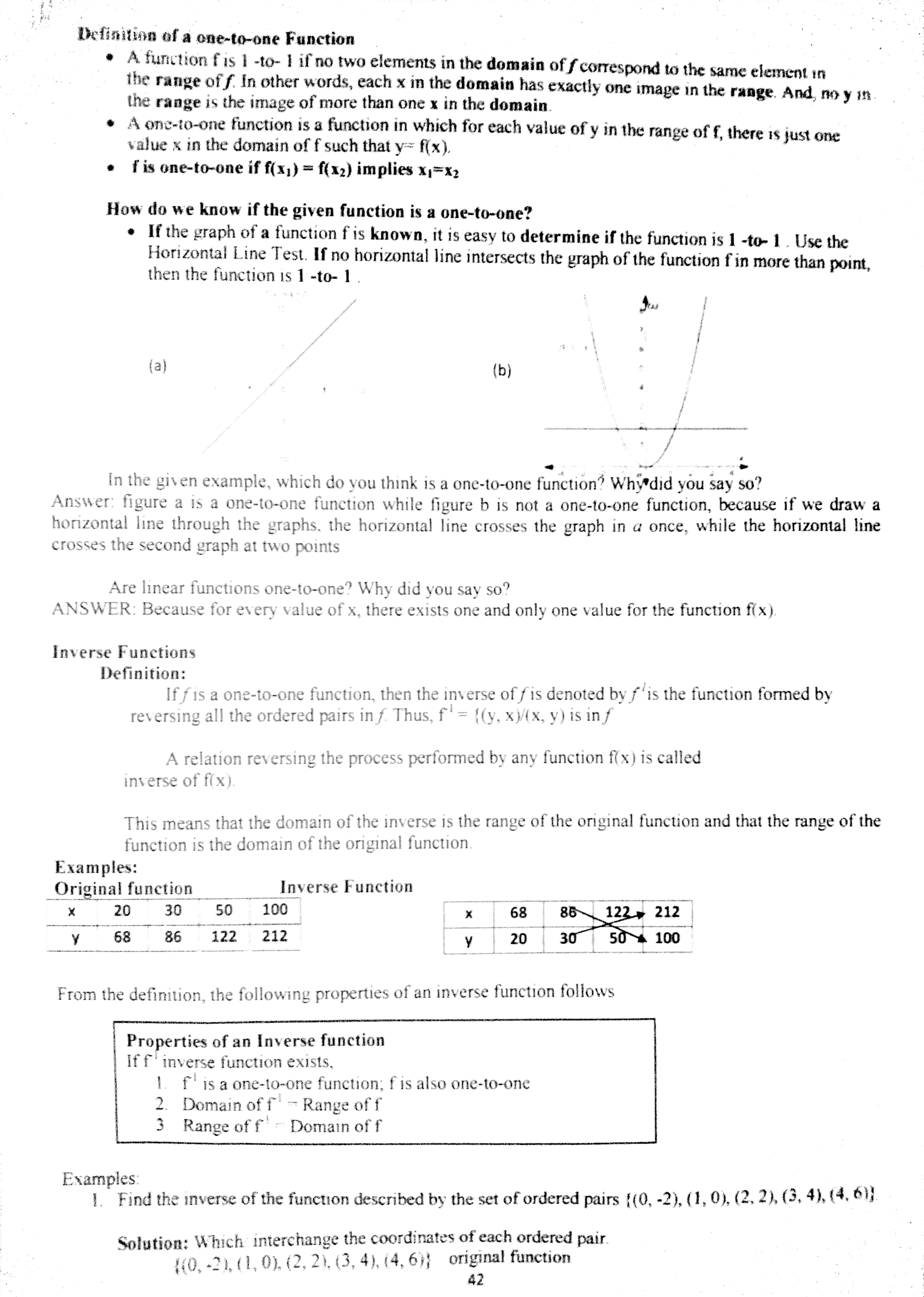 this lesson, you will learn how to represent one-to-one function in real-life