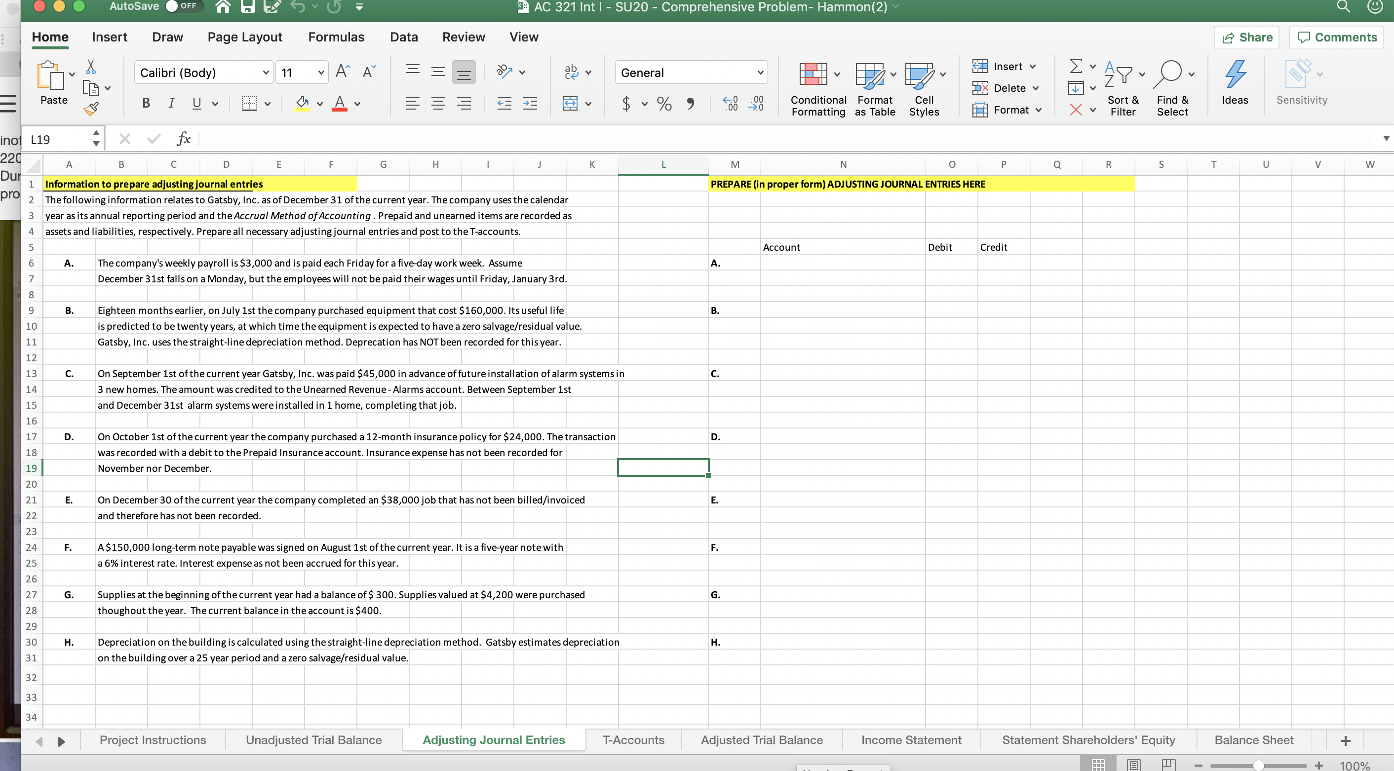 Cell X v Ideas Sensitivity Styles Format v Sort & Find &