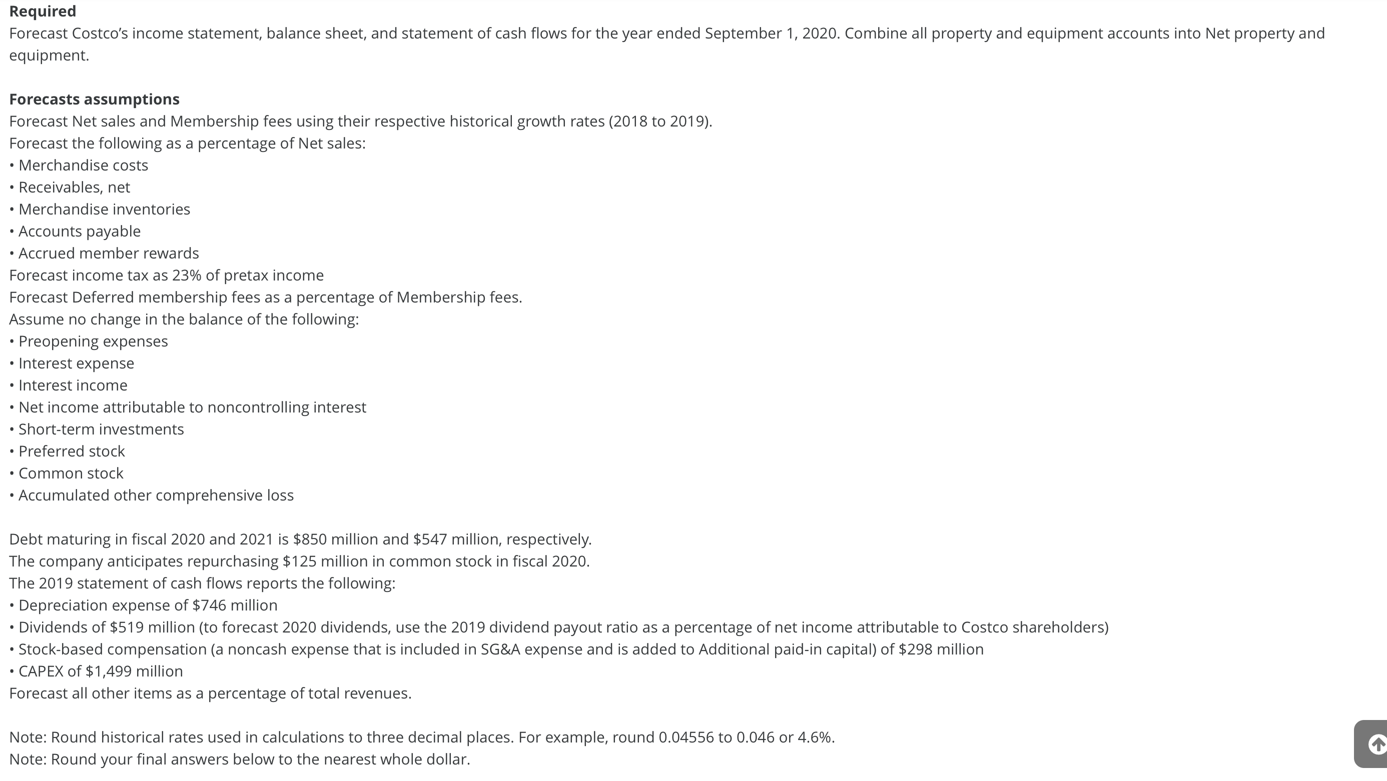 expense ' (75) ' (80) Interest income and other, net ' 89'