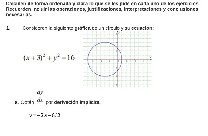 Calculen de forma ordenada y clara 10 que se les pide en