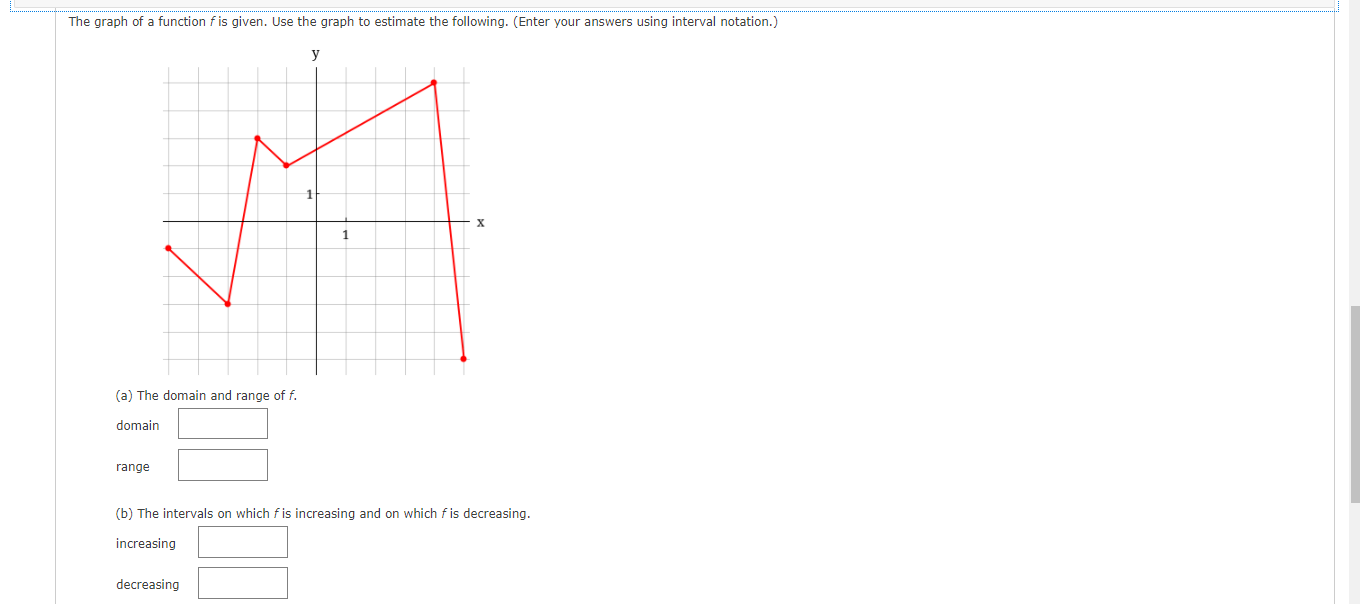 to estimate the following. ( Enter your answers using interval notation.) X