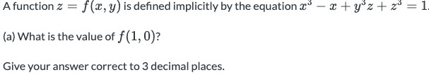 .................... A function = = f (@, y) is defined implicitly