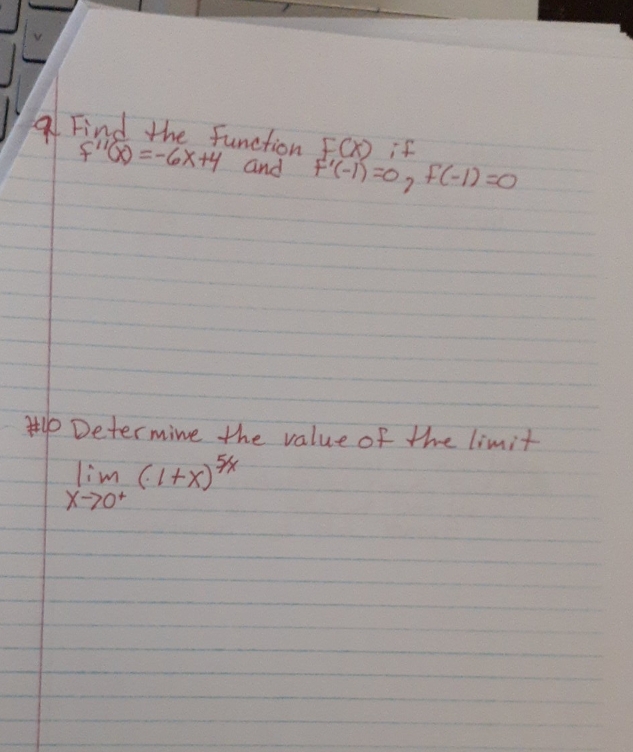  please show steps a Find the Function F CX) if F"