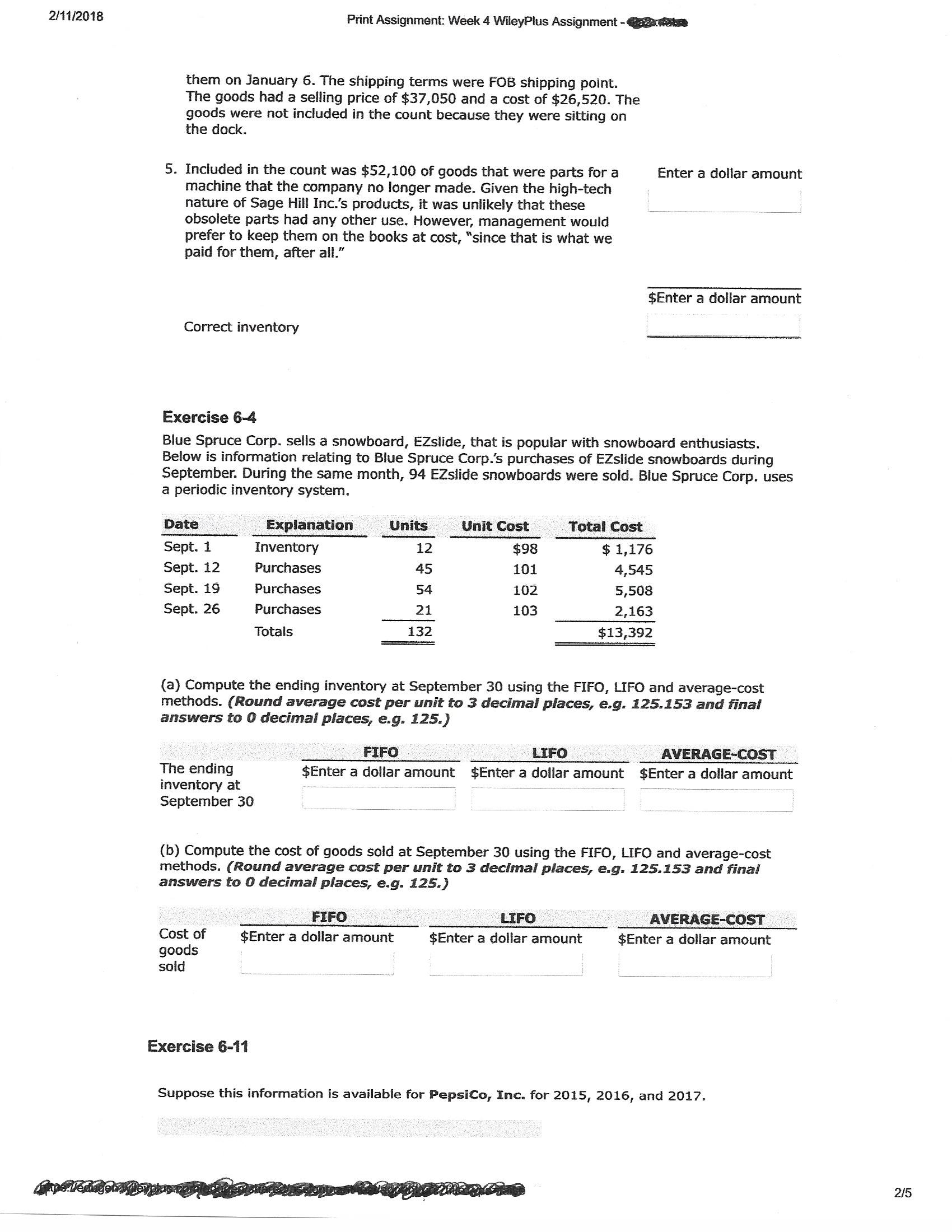 and no luck! Thank you 211112013 Do It! Review 6-2 The accounting
