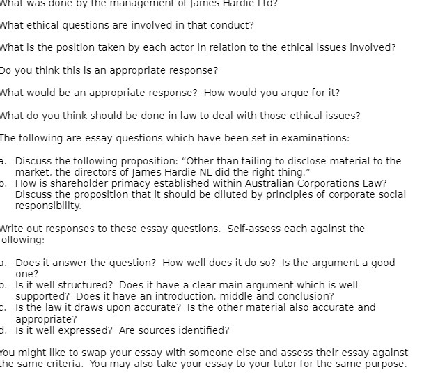 Nnat was done oy tne management James Nhat ethical questions are involved