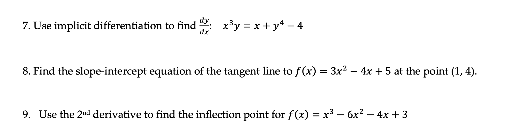 nd %: x3 y = x + y4 4- 8. Find the