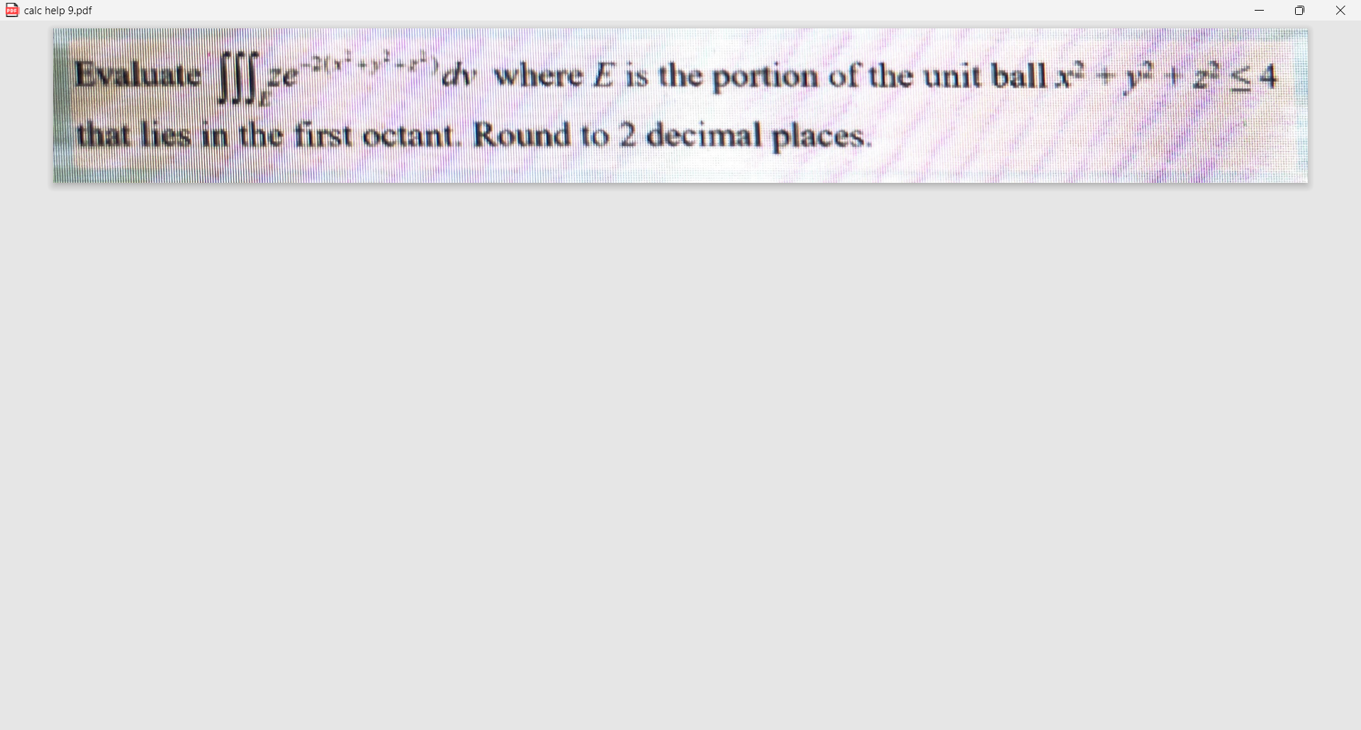 portion of the unit ball x' + + 24 that lies in