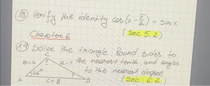 solve 2 problems, and step by step explain how. thank you.