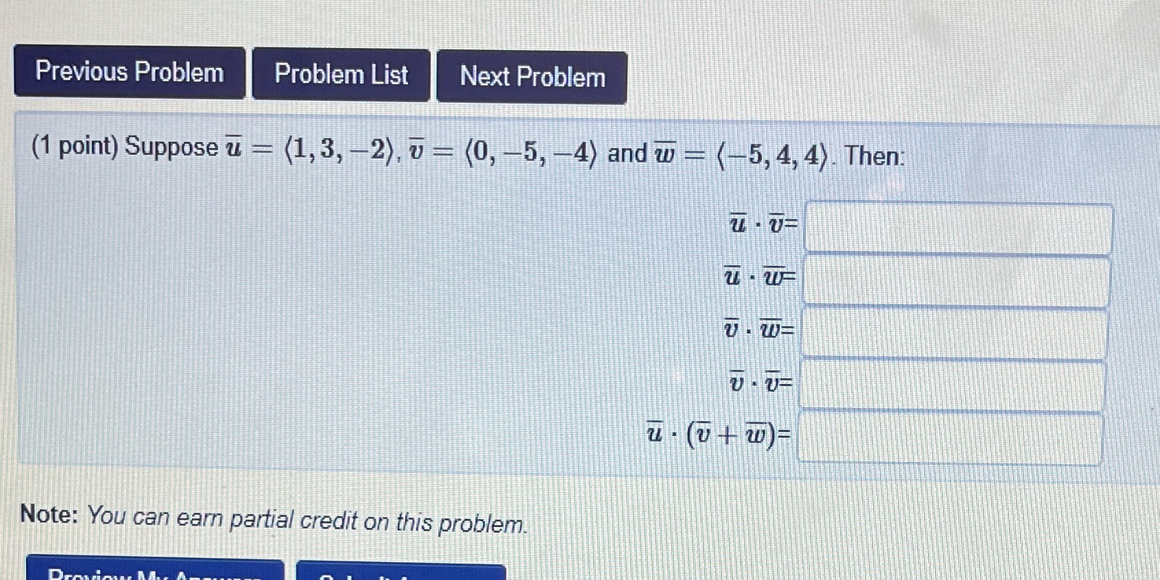 I need help with this one. Please, thank you! Previous Problem