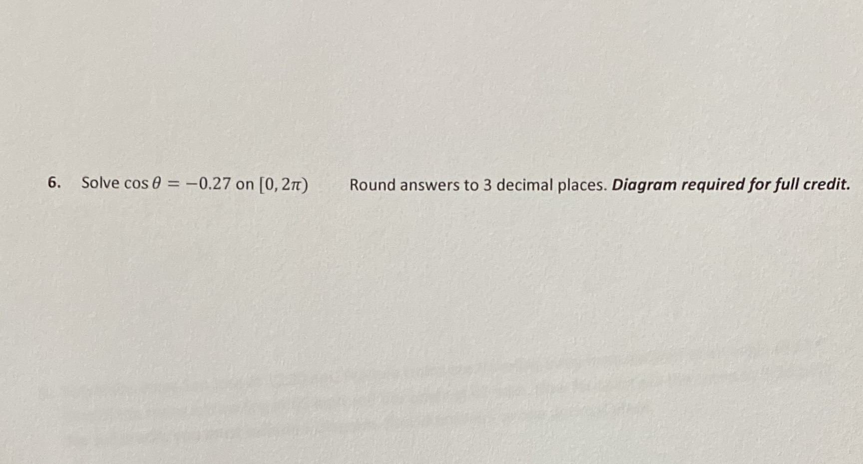 0 = -0.27 on [0, 2nt) Round answers to 3 decimal places.
