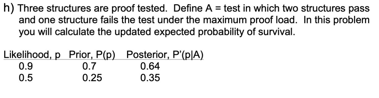 which two structures pass and one structure fails the test under the