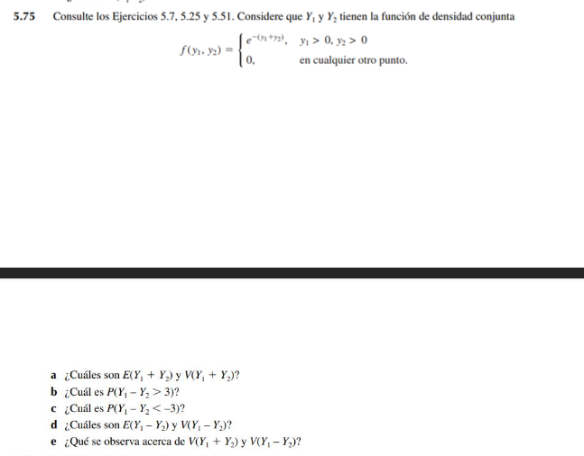 Y2 tienen la funci6n de densidad conjunta b d e f(Y1, y:)
