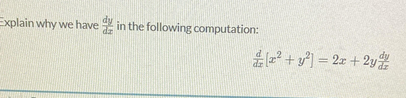 have calculations but at least a detail explanation in words. At least