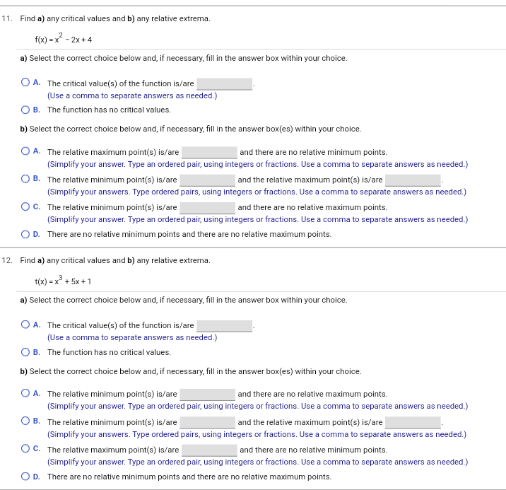  Reference: Calculus and Its Applications, 12th, by Marvin L. Bittinger and